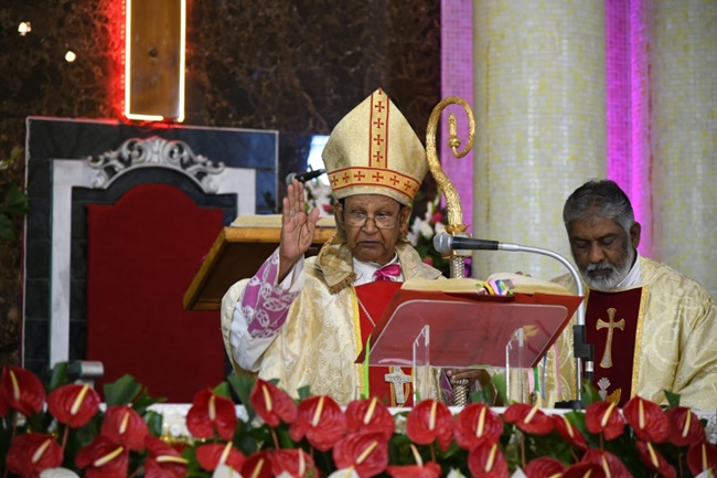 Second Day of Devotion Preceding the Annual Feast of St Anthony Held at Dornahalli, Mysore