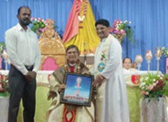 Eighth day’s Novena at Our Lady of Health Minor Basilica, Harihara