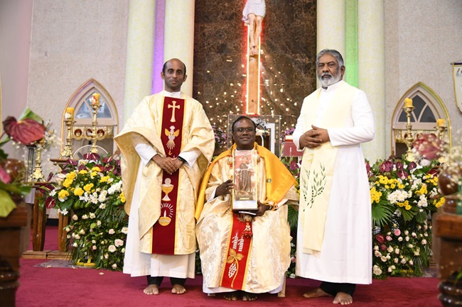 Seventh Day of Devotion Preceding the Annual Feast of St Anthony Held at Dornahalli, Mysore