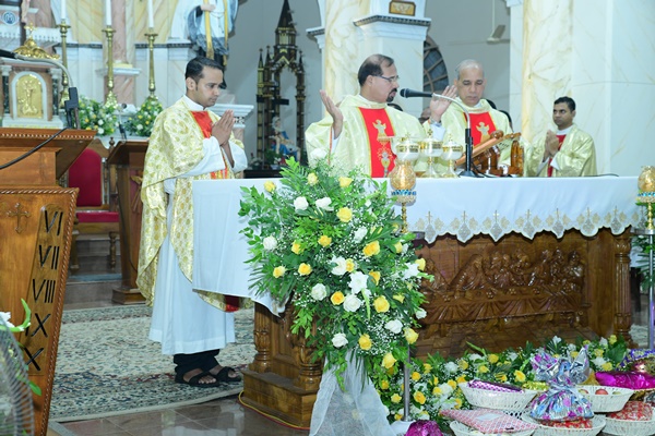 Annual Feast of Our Lady of Miracles celebrated at Milagres, Mangalore