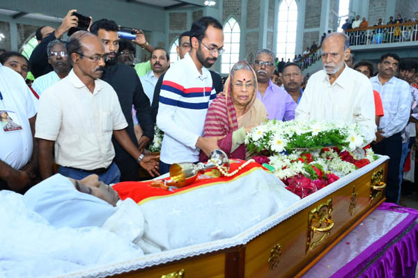 Final Journey of Rev. Fr Anthony Peter, a Priest of Diocese of Shimoga