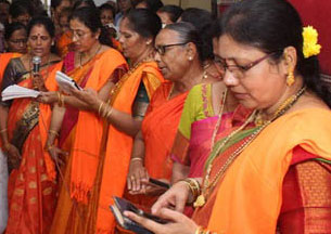 Mumbai: Kannadigas of Charkop Kandivli conduct Annual Sharada Pooja