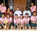 M’Belle: St. Lawrence EM Higher Primary Boys Volleyball Team Udupi Taluk level champions