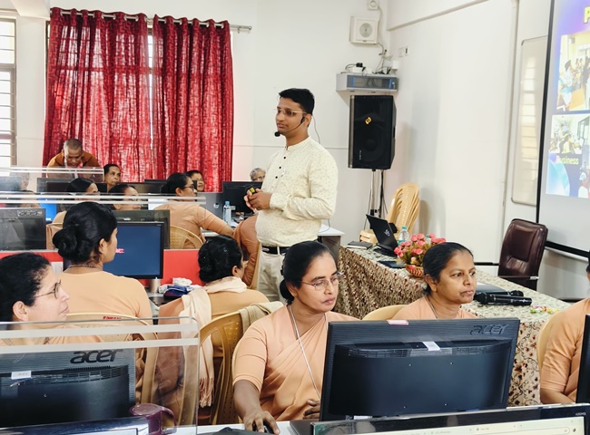 Canara Communication Centre’s AI Workshop Empowers St Charles Borromeo Sisters in Bangalore