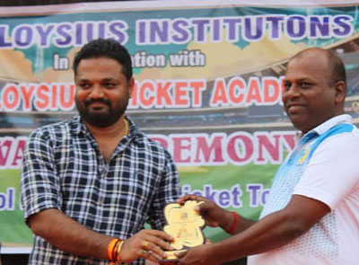 First Inter-school Cricket Tournament organized by St. Aloysius Cricket Academy