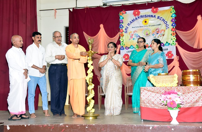 nauguration of the Akshaya Patra scheme for hot meals at Sri Ramakrishna Educational Institute nauguration of the Akshaya Patra scheme for hot meals at Sri Ramakrishna Educational Institute