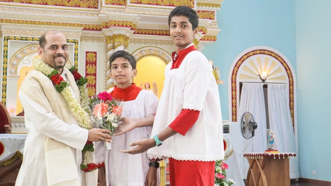 Mount Rosary Church Bids a Heartfelt Farewell to Rev. Fr. Oliver Nazareth