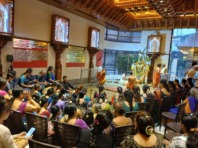 Sri Satyanarayana Puja during Makar Sankrama Parvakaal in Gokul