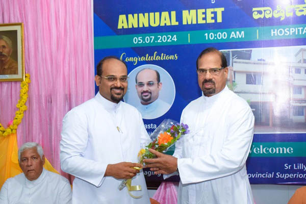 Fr. L.M Pinto Health Care Centre Holds Annual Meet and Welcomes New Administrator Fr Roshan Crassta