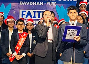 The Ryan International Group of Schools in the Pune  Carol Singing Competition