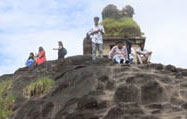 NSS Unit of Milagres College organizes trekking Expedition to Kavaledurga Fort