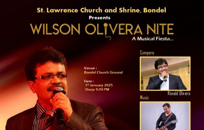 Wilson Olivera nite: A Musical Extravaganza for a Noble Cause  on Jan 1, 2025