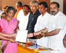 Manipal: Loan facility cheques issued to minorities