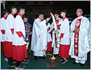 Easter Vigil at St john the Evangelist Church, Shankerapura
