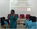 Udupi: Vincilla Miranda boosts the energy of young minds in Milagres College