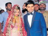 Love triumphs as Hindu-Muslim couple hold wedding reception in peace