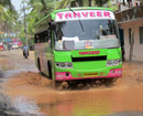 People ask Panchayath to repair Kemmannu road