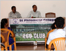 Puttur: St Philomena College launches Eco Club