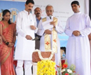 Mangalore: MP Nalin lays Foundation to build New Community Hall at Vamanjoor Parish