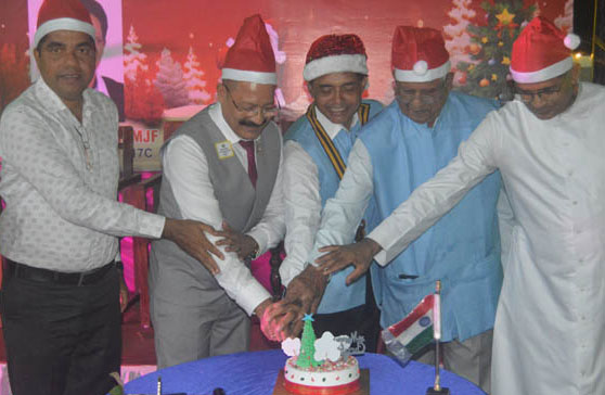 Lions Club Moodubelle Celebrates Christmas along with inauguration of Roof-top Hall