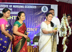 Lamp lighting and Oath taking ceremony held in SCS College & Institute of Nursing Sciences