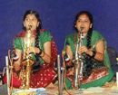 Bantwal: Upcoming Saxophonists Deeksha & Dikshita Kudupu Sisters present Musical Concert