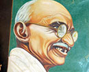 Udupi: Students of St. Lawrence Kannada Medium High School observe Gandhi Jayanti