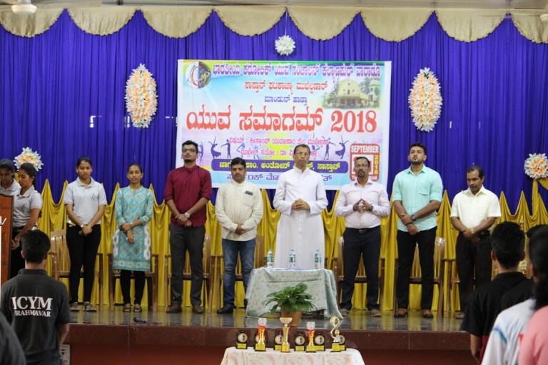 Enthusiastic participation marks ICYM’s ’Yuva Samagam 2018’ of Kalyanpur Deanery at Sasthan