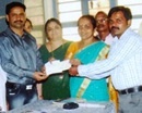 Kundapur: Sri Kshetra Dharmasthala donates Rs 4 Lacs to Govt Model hr Pry Girls’ School