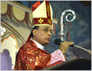 Attur-Karkala: Bishop Gerald Lobo celebrates Mass in Kannada on the eve of the Annual Feast of the S