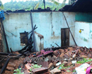 Karkal: Incessant rains cause havoc on houses at Belman