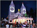 Ninth day of devotion preceding the annual feast of St Anthony held at Dornahalli, Mysore