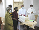 St Antony’s Ashram distributes ration-kits to media persons to tide over Covid times