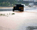 Udupi: Pouring rain gets milder in district on Tuesday