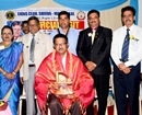 Lions Club–Shirva Felicitates  Bhavanishankar, the Writer & Lecturer of St Mary’s College