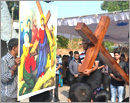 Udupi/M’Belle: Good Friday observed with Way of the Cross and Veneration of the Cross