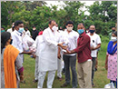 Mangaluru: Congress Covid-19 Helpline distributes rations to victims