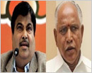 BSY loyalists complain to Gadkari against DVS