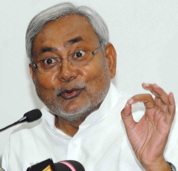 Entire BJP has been bulldozed in name of cadre: Nitish Kumar