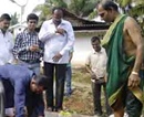 Udupi: Foundation laid to build Belle Kamalaksha Shenoy Memorial Bus Stand