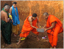 Udupi: Foundation laid to build sanctorum at Vishnumurti temple, Undaru