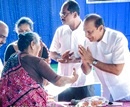 Udupi: Minister Vinay Kumar Sorake distributes state facilities to Beneficiaries at Belle GP