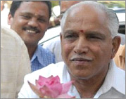 B’lore: Yeddyurappa in tears as he quits BJP