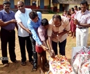 Udupi: Birth Anniversary of Mahatma Gandhi observed with Cleanliness Drive in Moodubelle