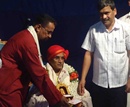 Udupi: Rajapura Saraswat Yuva Vrunda felicitates Yakshagana Bhagavat K R Hegde