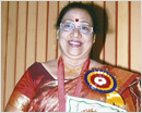 Mangalore: Corporator Mrs. Gretta Rebello conferred with two prestigious awards