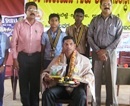 Udupi: Interact Club of Narayanaguru School, Padubelle honours Soldier Prabhakar Acharya