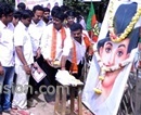 Hassan: District BJP Youth Wing Celebrates Birth Anniversary of Bhagat Singh