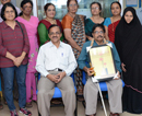 M’lore: Canara Bank, Valencia Branch long-serving staff Ajit Kumar Bekal f’ted