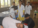 Blood Donation Camp organized at Milagres College, Kallianpur